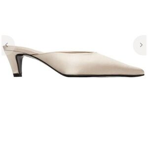 Toteme Satin mule heels